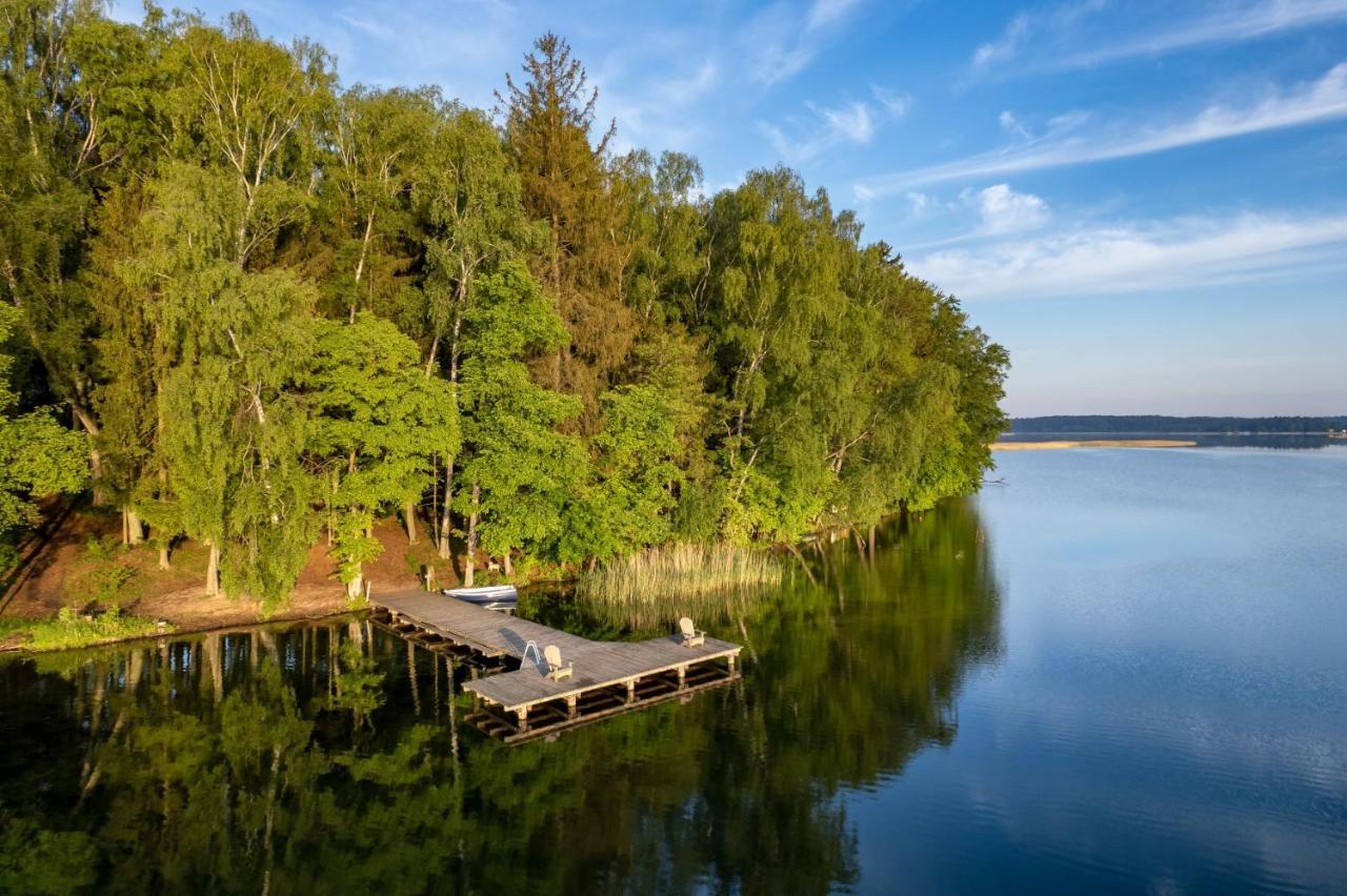 Mazursko - Komfortowe Domy 8 Osobowe Nad Jeziorem, Balia Lub Sauna Kretowiny Exterior foto