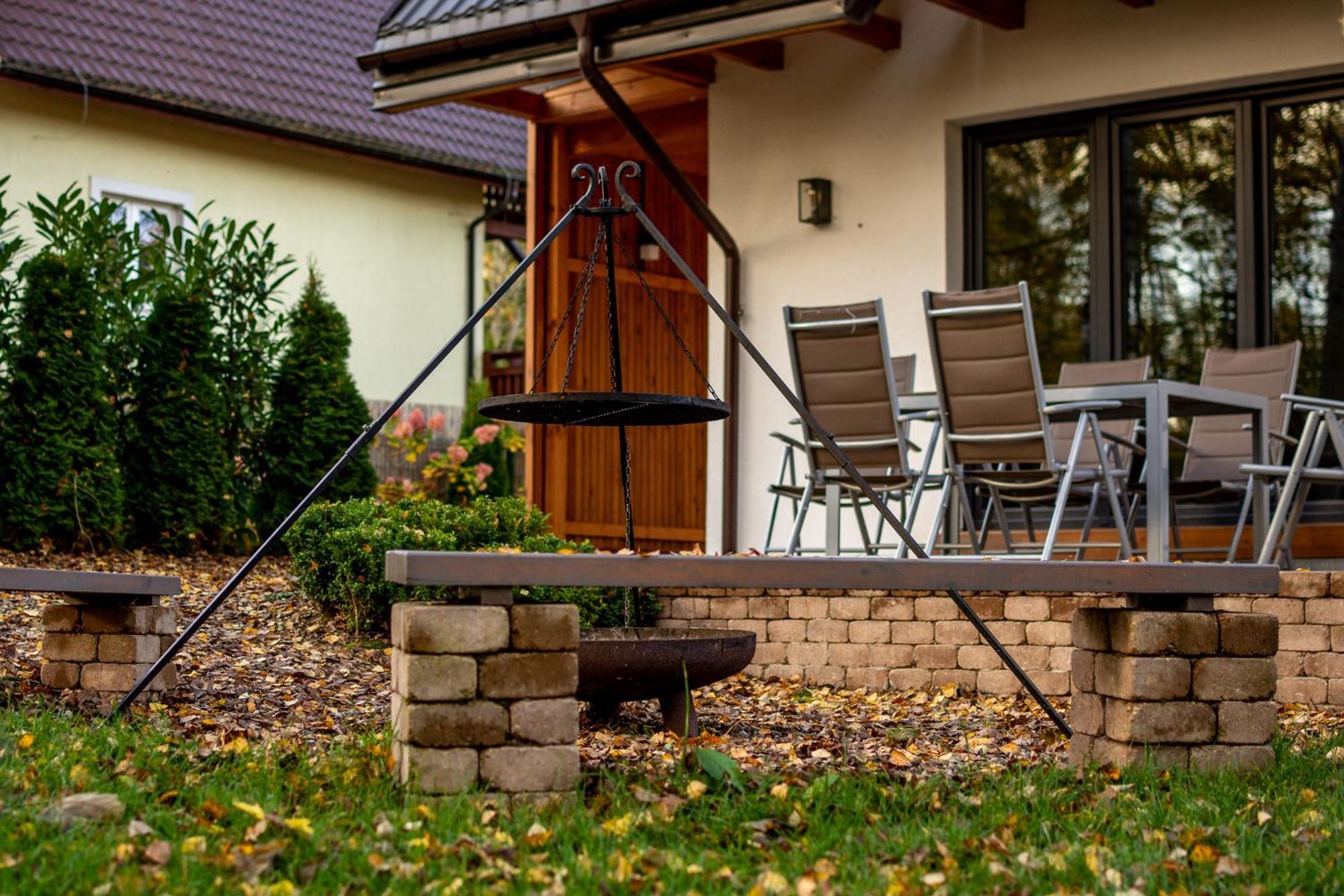 Mazursko - Komfortowe Domy 8 Osobowe Nad Jeziorem, Balia Lub Sauna Kretowiny Exterior foto